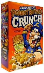 Cap'n Crunch Peanut Butter Crunch Cereal 14 oz. (Pack of 4)
