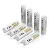 EBL Pack of 8 AA Batteries 2800mAh High Capacity Precharged Ni-MH AA Rechargeable Batteries