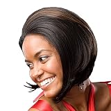 Lace Front Wig Invisible Brown Red