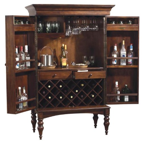 Howard Miller 695-014 Cherry Hill Hide-A-Bar