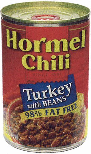 「Hormel」ホーメル　ターキーチリ　ウィズ　ビーンズ　425g