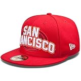 NFL Unisex Adult San Francisco 49Ers Draft 5950 Cap (Cardinal, 7 1/4)