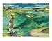 Swing - Golf Painting - Vintage Golfer Giclee Poster Print by Ginette Callaway, 8x10