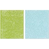 Sizzix Textured Impressions Embossing Folders 2PK - Bohemian Lace Set by Rachael Bright