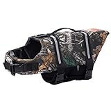 Camouflage Pet Dog Swimming Life Jacket Preserver Life Vest Coat With Adjustable Belt (S)