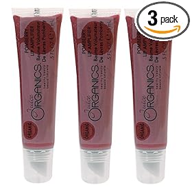 Buy Juice Organics Lip Amplifier, Pom Berry, .5-Ounce Tubes (Pack of 3) by Juice Organics