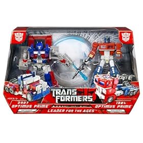 Transformers Movie Exclusive Leader Of The Ages-Optimus Prime 1984-2007