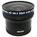 Zeikos 0.18x Super Fisheye Auxiliary Lens w/ 52mm 58mm Adatper for Digital SLR Cameras Lens