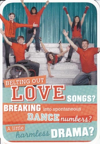 Glee Valentine's Day Greeting Card 