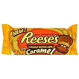 Reeses Peanut Butter Cup Filled With Caramel, 1.4-Ounce Packages (Pack of 48)