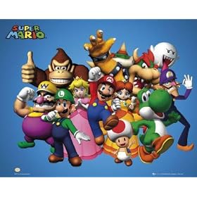 Posters: Nintendo Mini Poster - Ensemble Des Acteurs (50 x 40 cm)