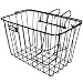 Adie Front Large Cycle Wire Basket Black