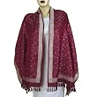 Indian Designer Luxury Silk Scarves Gift for Her 22 x 72 inches