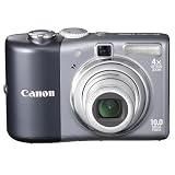 Canon Powershot A1000IS 10MP Digital Camera with 4x Optical Image Stabilized Zoom (Grey)