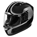 Icon Alliance Motorcycle Helmet - Reflective Black Medium