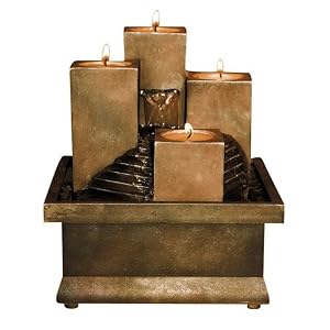 Candle Stacks Battery Operated Fountain