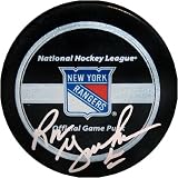 Ron Greschner New York Rangers Autographed Hockey Puck