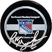 Ron Greschner New York Rangers Autographed Hockey Puck