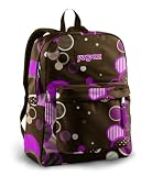 Jansport Superbreak Rucksack - New Chocolate Chip Pattern Dots, 42 x 33 x 22cm