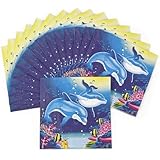 Dolphin Luncheon Napkins (16 pc)