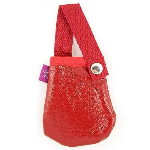 Universal Mobile Cell Phones Accessory Leather Like Case Pouch — Cherry From Eamee