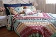 Shabby Chic Classic Patchwork 3pc KING Quilt/shams set