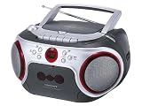 Scott SW M7 Radio-Rekorder (CD/MP3/WMA-Player, Kassettendeck, FM-Tuner) schwarz