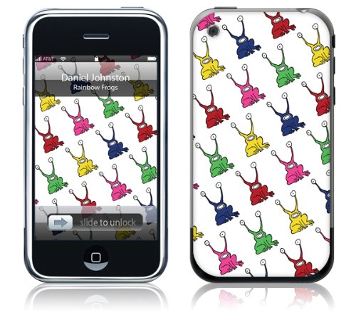Msic Skins iPhone 3G/3GS用フィルム  Daniel Johnston – Hi How Are You “Rainbow