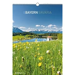 Bayern, Bavaria 2012. Kalender DIN A3 mit Ringbindung
