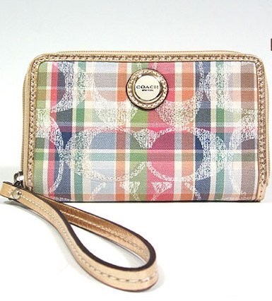 Buy Coach Limited Edition Madras Card iPhone Case Bag Multi