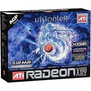 VisionTek Radeon X1600XT  512MB "Xtreme Gamer Edition" AGP