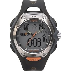 Timex Men's Ironman 50-Lap Combo Dual Tech Dress Watch #T5E361