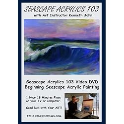 Seascape Acrylics Painting 103