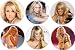 Set of 6 Carrie Underwood 1.25