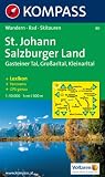 St. Johann, Salzburger Land, Gro�arltal, Kleinarltal, Hochk�nig, Tennegebirge. Wandern, Rad, Skitouren. Panorama. GPS-genau. 1:50.000