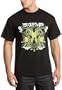 Bravado Young Men's Job For A Cowboy Rorschach T-Shirt,Black,Small