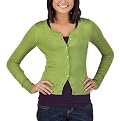 Mossimo Supply Co. Juniors Cardigan w/ Pockets - Soft Fern