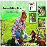 Gardening PowerPoint Template - Gardening PowerPoint Templates with Backgrounds