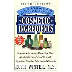 A Consumers Dictionary of Cosmetic Ingredients