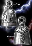 R.N. Registered Nurse Guardian Biker Bell