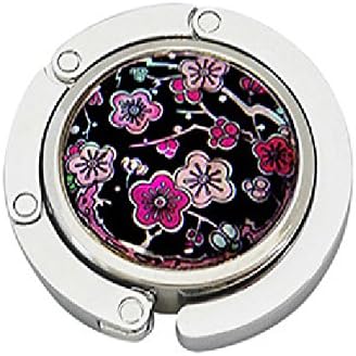 Mother of Pearl Apricot Flower Design Handbag Purse Holder Hanger New