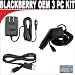 ORIGINAL Blackberry 3 PC. Set OEM Travel charger + Car Charger + Data Cable For Your Blackberry Curv