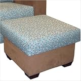 Angel Song Pixels Adult Mahattan Stationary Ottoman