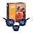 Le Creuset Cast Iron Saucepan Set, Graded Blue, 3 Piece