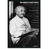 Albert Einstein Quotes Amped Art - 25.7x37.7
