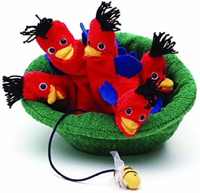 Pipaln Birds in Nest Puppet 10"