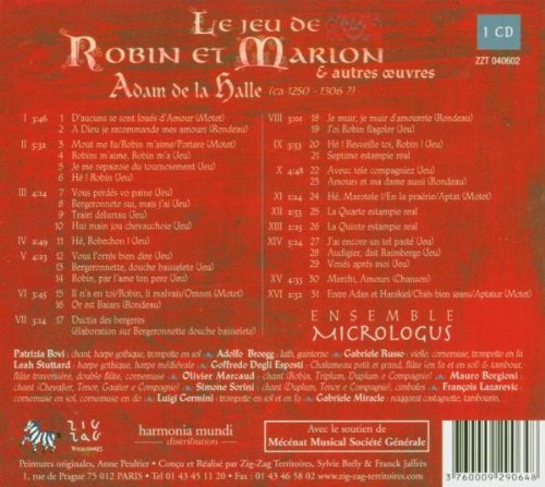 Cover image : Halle: Play of Robin & Marion