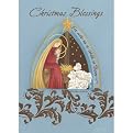 Christmas Blessings Boxed Christmas Cards - 40 ct