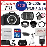 Canon EOS Rebel T3i 18 MP CMOS Digital SLR Camera and DIGIC 4 Imaging With  ....