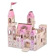 Melissa & Doug Deluxe Wooden Folding Princess Castle